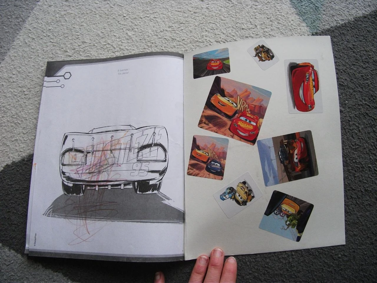 Lote de 2 livros de colorir Carros – photo 14